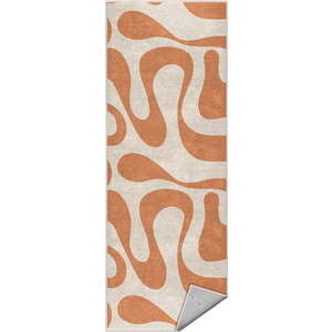 Oranžový pratelný běhoun 80x200 cm Caramel Latte – Mila Home obraz