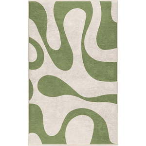 Zelený pratelný koberec 60x100 cm Matcha Latte – Mila Home obraz
