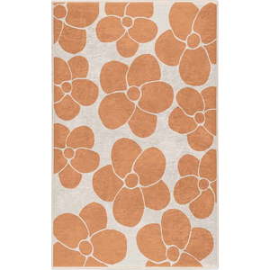 Oranžový pratelný koberec 120x180 cm Orange Meadow – Mila Home obraz