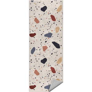 Krémový pratelný běhoun 80x200 cm Cracked Terrazzo – Mila Home obraz