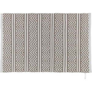 Béžová textilní koupelnová předložka 50x80 cm Shaki – Wenko obraz