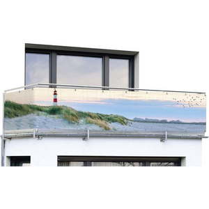 Plastová balkonová zástěna 500x85 cm North Sea Coast – Maximex obraz
