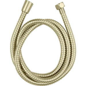 Sprchová hadice z nerezové oceli v matně zlaté barvě 150 cm Brass – Wenko obraz