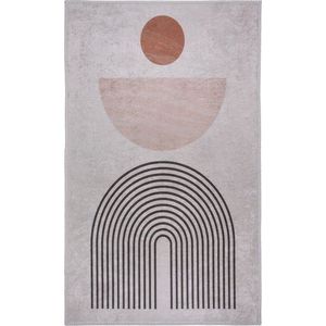 Krémový pratelný běhoun 80x200 cm – Vitaus obraz
