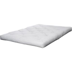 Bílá středně tvrdá futonová matrace 120x200 cm Coco Natural – Karup Design obraz