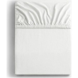 Bílé napínací prostěradlo jersey 120x200 cm Amber – Restilo obraz