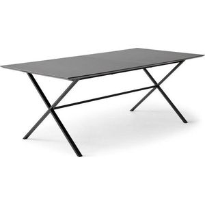 Rozkládací jídelní stůl s přídavnou deskou 100x210 cm Meza – Hammel Furniture obraz