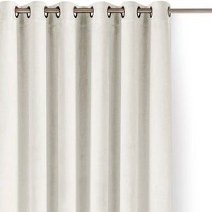 Krémový sametový dimout závěs 400x225 cm Velto – Filumi obraz