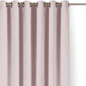 Světle růžový sametový dimout závěs 140x175 cm Velto – Filumi obraz