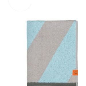 Froté osuška z bio bavlny v mentolové barvě 70x133 cm Diagonal – Mette Ditmer Denmark obraz