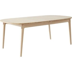 Rozkládací jídelní stůl s přídavnou deskou z dubového dřeva 106x184 cm Miro – Hammel Furniture obraz