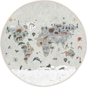 Pratelný dětský hrací koberec ø80 cm Big World – Mila Home obraz