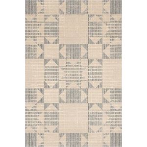 Béžový vlněný koberec 133x190 cm Frotage beige – Agnella obraz