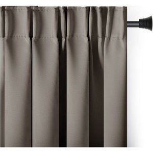 Zatemňovací termo závěs taupe 140x245 cm Pleat – Restilo obraz