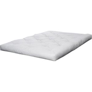 Bílá středně tvrdá futonová matrace 180x200 cm Comfort Natural – Karup Design obraz