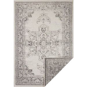 Šedo-krémový venkovní koberec NORTHRUGS Borbon, 120 x 170 cm obraz