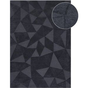 Šedý vlněný koberec 230x160 cm Shard - Flair Rugs obraz