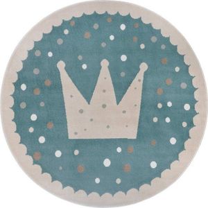 Modrý dětský koberec ø 140 cm Crown – Hanse Home obraz