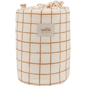 Mantinel do postýlky 210 cm Camel Check – Malomi Kids obraz