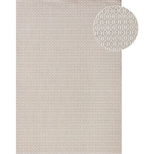Šedý venkovní koberec NORTHRUGS Coin, 140 x 200 cm obraz