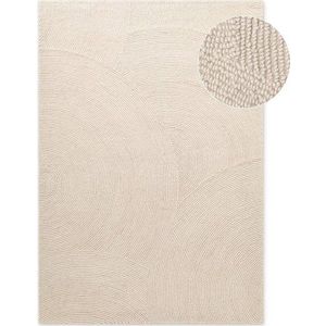 Ručně tkaný vlněný koberec ve světle přírodní barvě 160x230 cm Eleni Natural White – Hanse Home obraz