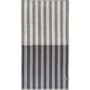 Modro-šedý ručník z bio bavlny 50x90 cm Disorder – Mette Ditmer Denmark obraz