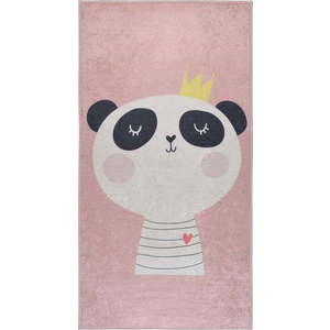 Světle růžový pratelný dětský koberec 160x230 cm Royalty Mascot – Vitaus obraz