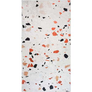 Oranžový/slonovinový pratelný koberec 60x100 cm Italian Stone – Vitaus obraz