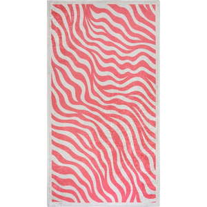 Růžový pratelný běhoun 80x200 cm Red Zebra – Vitaus obraz