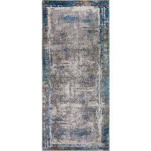 Modrý pratelný běhoun 80x300 cm Abstract Colors Blue – Vitaus obraz