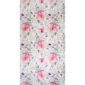 Růžový/slonovinový pratelný koberec 60x100 cm Pink Garden – Vitaus obraz