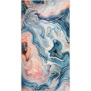 Modrý/růžový pratelný koberec 120x180 cm Colors of Joy – Vitaus obraz
