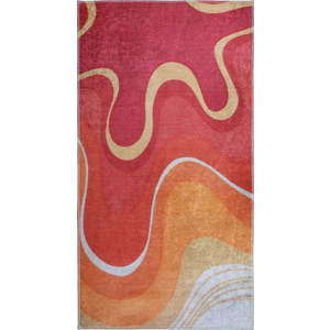 Červený/oranžový pratelný koberec 60x100 cm Colors of Joy – Vitaus obraz