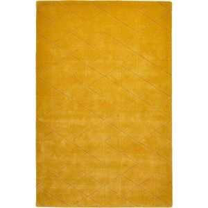 Hořčicově žlutý vlněný koberec Think Rugs Kasbah, 150 x 230 cm obraz