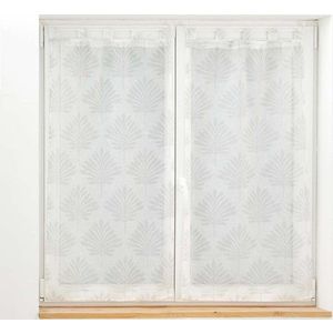 Bílé voálové záclony v sadě 2 ks 60x120 cm Levita – douceur d'intérieur obraz