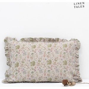 Lněný povlak na polštář 65x65 cm Botany 2 – Linen Tales obraz