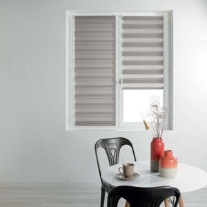 Světle hnědá textilní roleta den a noc 60x90 cm Daynight – douceur d'intérieur obraz