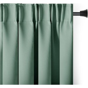 Světle zelený zatemňovací termo závěs 140x270 cm Pleat – Restilo obraz