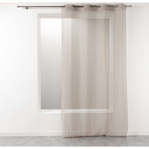 Hnědá záclona 140x240 cm Telma – douceur d'intérieur obraz