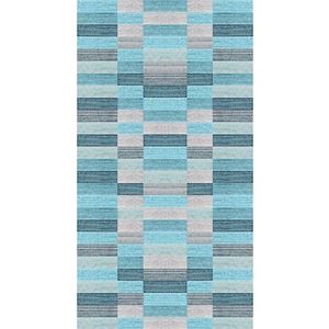 Modrý pratelný koberec 80x150 cm Hali – Vitaus obraz
