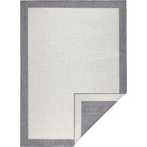 Šedo-krémový venkovní koberec NORTHRUGS Panama, 80 x 350 cm obraz