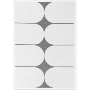 Černobílý vnitřní a venkovní koberec 160x230 cm Duet Bowen – NORTHRUGS obraz