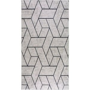Světle šedý pratelný koberec 80x150 cm – Vitaus obraz