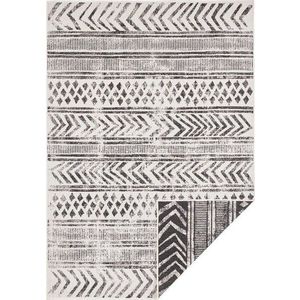 Černo-krémový venkovní koberec NORTHRUGS Biri, 80 x 150 cm obraz