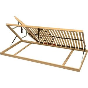 Polohovatelný výklopný lamelový rošt 90x200 cm DOUBLE BVH – Materasso obraz
