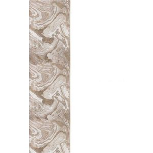 Béžový běhoun 80x300 cm Marbled – Flair Rugs obraz