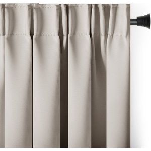 Béžový zatemňovací termo závěs 140x270 cm Pleat – Restilo obraz