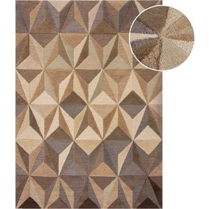 Béžový vlněný koberec 160x230 cm Reverie – Flair Rugs obraz
