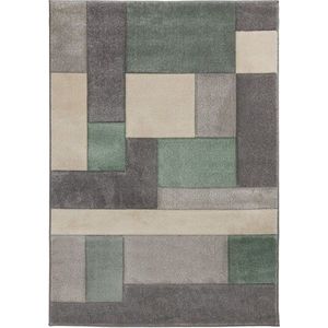 Zeleno-šedý koberec Flair Rugs Cosmos, 200 x 290 cm obraz