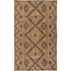 Jutový koberec v přírodní barvě 80x150 cm Rowen – Flair Rugs obraz